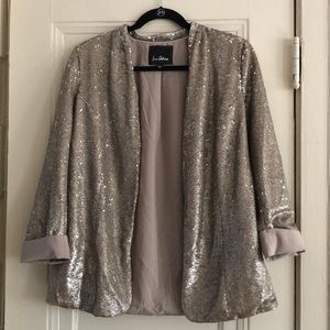 Sam Edelman sequin blazer sz L